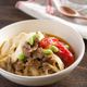 【トマト肉豆腐】夏の短時間煮物