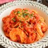 濃厚♡エビのトマトクリームパスタの工程7