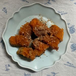 チョビの助の作ってみた!投稿(【レンジで簡単】男子にも人気＊かぼちゃのごま味噌和え＃お弁当)