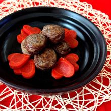 バレンタインにも是非❤︎薄切り牛肉のロールステーキ