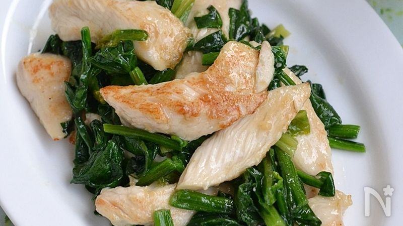 鶏むね肉とほうれん草の味噌炒め 作り置き By 鈴木美鈴 レシピサイト Nadia ナディア プロの料理家のおいしいレシピ