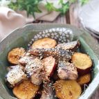 甘辛味でご飯もビールも進む♡サンマとさつまいもの甘辛煮