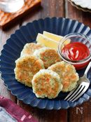 カリモチ♡じゃがはんぺんののり塩チーズナゲット【#作り置き】