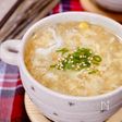 ３分で作れる☆『コーンと卵のとろみ中華スープ』
