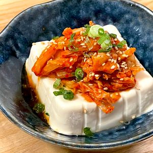 michuの作ってみた!投稿(【うま辛キムチの韓国風冷奴】調味料2つで味付け簡単！)