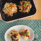 ホットプレートで☆そうめんチャンプルー２種類