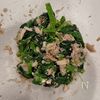 5分で作れる！【ほうれん草とツナの旨塩ナムル】の工程2
