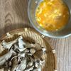 中華屋さん風♡【えのきとふわとろ卵の中華スープ】の下準備
