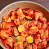 鶏肉とズッキーニの旨ケチャ炒めの工程4