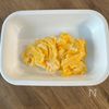 すぐできる！《豚肉とトマトの卵炒め》の工程2