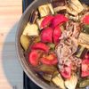 【さっぱりやみつきに！】肉と野菜のポン酢煮の工程2