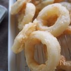 新玉ねぎのオニオンリング