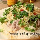 ベトナムサラダ風、そうめん