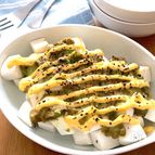 簡単なのに美味しすぎ♡はんぺんとアボカドディップのマヨ焼き