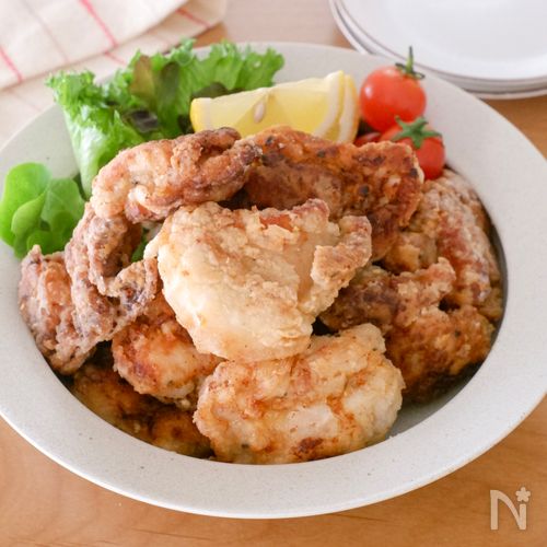 【ザク旨！冷めても◎】お酢で柔らか「から揚げ」｜漬込み不要！
