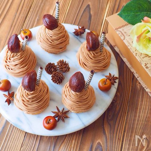 お家で手軽にできる♪秋のスイーツ「モンブラン」を手作りしてみよう