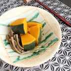 かぼちゃとぜんまいの煮物