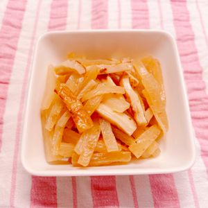 ビートの作ってみた!投稿(大根と竹輪のうま煮【冷凍・作り置き】)