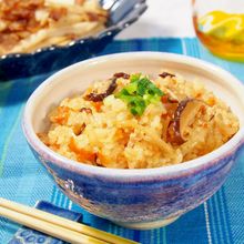 【鶏しぐれおこわ】浸水なし!炊飯器で作れて簡単♪