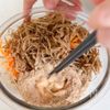 1品で栄養爆誕!【レンジで作る万能サラダ】の工程3