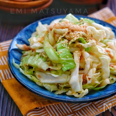 ポリ袋で簡単!*キャベツと大根とツナのやみつき中華サラダ*