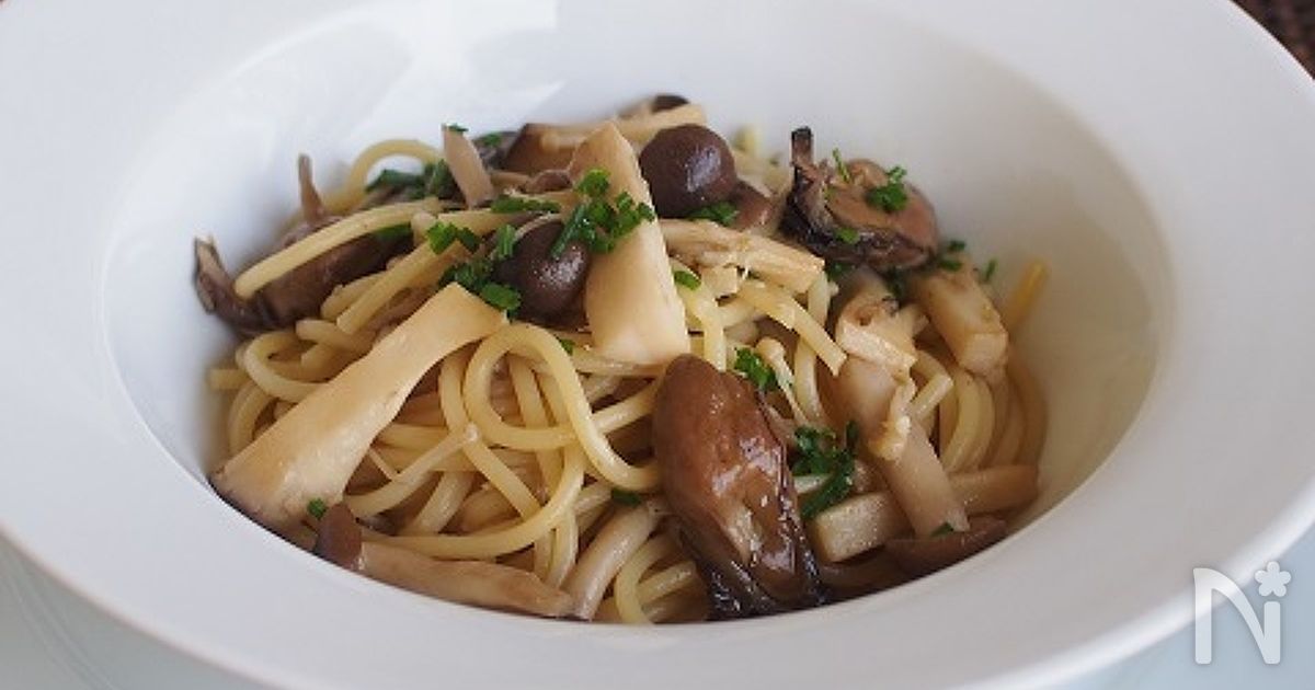きのことオイスターの和風パスタ | レシピサイトNadia