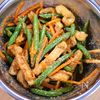 ヘルシー和食の惣菜♪いんげんと油揚げのごま味噌バター和え🥰の工程5
