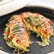ふわとろ食感たまらない♪お好み焼き＊チーズ山芋鉄板のせ！