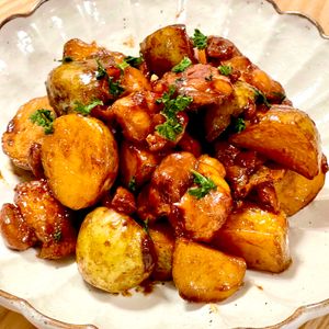 michuの作ってみた!投稿(【テリヤキチキン＆ほくほくポテト】甘辛味のやみつき簡単おかず)