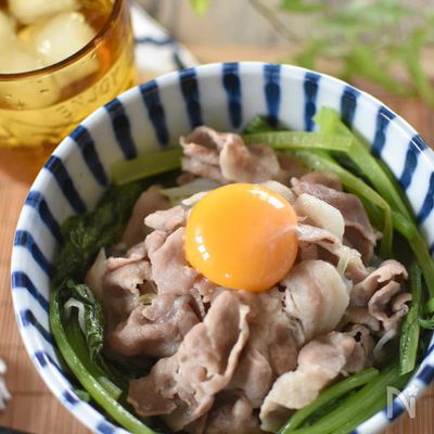 豚肉のスタミナ丼