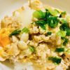 YOKO.TNKの作ってみた!投稿(鶏そぼろの親子丼)