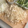 肉みそえのき♪ジャジャ麺風うどんの工程2