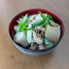 るるる♪の作ってみた!投稿(牛肉里芋こんにゃくで【芋煮】山形県の郷土料理)