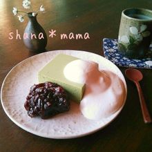 老舗のあの味!?濃~い抹茶の♪抹茶ババロア♪