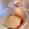 蓮根と水菜の中華サラダの工程3