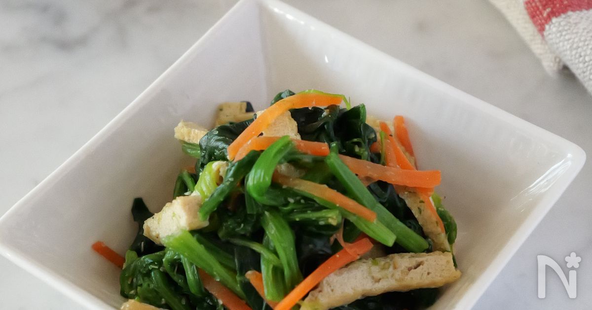 お総菜屋さんの味☆ほうれん草の胡麻和え