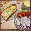 ナムディの作ってみた!投稿(チーズガーリックトースト)