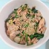 milkの作ってみた!投稿(【豚ニラスタ丼】がっつり♡簡単10分どんぶり!)