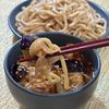 楽ラク手抜キッチン🐶🐾の作ってみた!投稿(【豚バラなすの旨辛つけ麺】忙しい日のお昼ご飯にも◎)