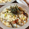 【山菜の和風チャーハン】香ばしバター醤油がやみつき♪