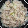 とろあま〜な新玉ねぎと豚バラのさっぱりワンパン蒸しの工程3