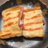 たりおの作ってみた!投稿(おつまみに♪油揚げのハムチーズ焼き)