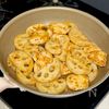鶏むね肉とれんこんのハニーマスタードソテーの工程4