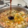 【一品大満足】春雨スープの工程3