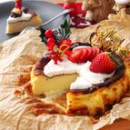 焼くまで15分！【バスクチーズケーキ】
