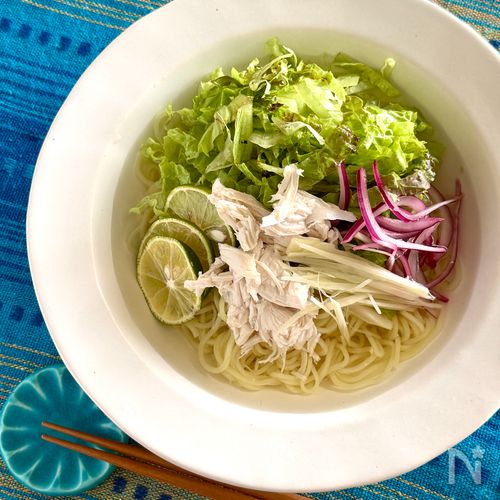冷やしサラダラーメン