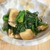 すみれの作ってみた!投稿(【ほうれん草と油揚げのおひたし】あと1品に☆レンジで簡単♪♪)