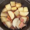 ベーコンで極旨《大根のこってり甘辛煮》の工程3