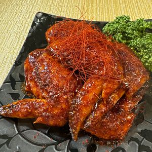 楽ラク手抜キッチン🐶🐾の作ってみた!投稿(鶏手羽先の美味しいヤンニョンチキン〜ビールがすすむよ)