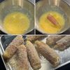 【ヤングコーンの生ハム巻きフライ】お箸もお酒も止まらない♡の工程2